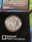 2017 St Gaudens Winged Liberty Design High Relief 1 Oz Silver Round   C 2316