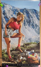 1989 Coors Rocky Mountain Legend Beer Poster - Sexy Woman Hiking - Nike
