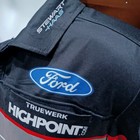 Stewart-haas Racing Large Mahinda Compact Ford Team Issued Crew Shirt Nascar
