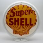 Super Shell 13 5  Gas Pump Globe - Ships Fully Assembled  Ready For Your Pump  