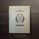 Vtg collection Of 64 Stamp Commemorative Series From Hungary Mint 
