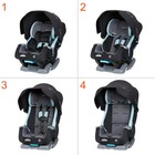 Baby Trend Cover Me Convertible Car Seat W canopy  Desert Blue