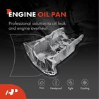 Upper Engine Oil Pan Sump With Drain Plug