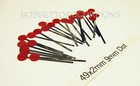 Set Of 24 Accordion Reed Valve Boosters 49x2  mm 
