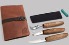 Premium Spoon Carving Set With Walnut Handles Beavercraft S14x
