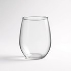 Set Of 6 Stemless Wine Glasses 9oz - Lead-free Clear Tumblers - Chip Resistan   