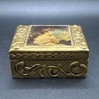 Small Vintage Wooden Box Made In Italy 3x2 5x1 5