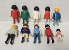 Vintage Playmobil Figures People Mixed Lot Of 10 1970-1990