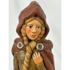 Mike Makras 1985 Handmade Fantasy Woman Sculpture Elven Galadriel Style 9 In 