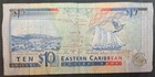  1993  Eastern Caribbean States St Vincent 10 Dollars P27v  A072484v 
