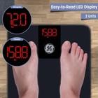 Ge Digital Bathroom Scale For Weight  Smart Bluetooth Body Weight And Bmi  Elect