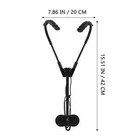 Saxophone Shoulder Harness Holder Comfortable Adjustable Sax Neck Strap Hook