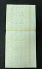 Five Blank 1820s Era Bank Checks From The United States Bank
