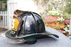 Vintage Cairns Leather Fire Helmet Wantagh Fire Department Wantagh Ny
