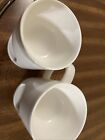 Chocolate Or Cheese Fondue Set Melting Pot Cup Mug Set Of Two