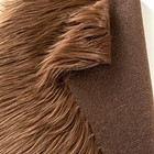 Faux Fur Fabric For Crafts  Gnomes  Animal Costumes  Cushions  10x10in Brown