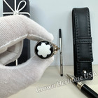 Montblanc Homage To Rudyard Kipling Rollerball Pen Black Trim Leather Case