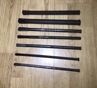 Set 7 Vintage Star Drill Chisel Masonry Concrete Stone Mason Diamond Chisels