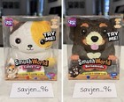 Smushworld Squishy Lot Of 4     Black Cat  Corgi  Calico Cat   Bernedoodle New
