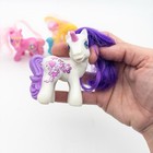 Set Of 3 Mcdonalds 2008 My Little Pony 25th Birthday Celebration Happy Meal Toys
