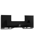 1 4  Universal Skid Steer Mount Plate W 2  Cutout Trailer Hitch Receiver 3000lbs