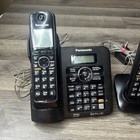 Panasonic Kx-tg6641 Dect Plus Cordless Phone System W  4 Kx-tga660 Handsets