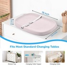 Baby Changing Pad  Waterproof   Non-slip  Soft  Easy To Clean  Lightweight  P   
