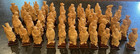 Set Of 56 Chinese Hand Carved Boxwood Figures statues
