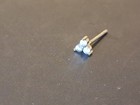 Gold natural Diamond Trinity Stud
