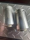 Vintage Taxco Mexico Whp 925 Sterling Silver Salt   Pepper Shakers 2pc