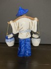 Asian Water Carrier Figurine - Meibo   s Fine Art Indonesia Lrg Vntg Chnse Mudman
