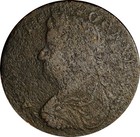 1787 M 37 2-k 5 R-5 Connecticut Colonial Draped Bust Left Copper Coin