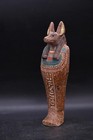 Handcrafted Stone Anubis Ancient Egyptian God Statue Afterlife Guardian Figurine