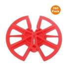 250 X Insulation Retaining Discs Cavity Wall Tie 80mm Clips  Celotex Kingspan