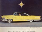 1956 Lincoln Premiere Coupe Print Ad Daringly Long