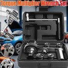 Torsional Torque Multiplier Wrench 1 2  Lug Nut Remover 17 19 21 22 Tire Change