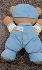 Baby First Bear Blue Teddy Lovey Plush Stuffed Rattle Doll Toy Fisher Price 2008