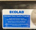 Ecolab Single Head Filtration System Pn 9320-2266