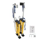 Yellow Adjustable Aluminum Tool - Painting Painter Taping Drywall Stilts 24 -40 