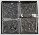 Cigarette Case Victorian Style Metal Holder For Regular  King And 100 s Size