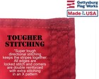 6x10 Battle Tough Us Flag All-weather Nylon Made In Usa By Gettysburg Flag Works