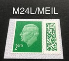Gb King Charles Iii Definitive Stamp Booklet 8 X 2nd  M24l meil  Mint