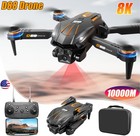 Drone 2025 8k Hd Dual Camera Wifi Fpv Rc Foldable Quadcopter   5 Batteries New