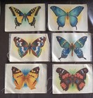 Tobacco Premium Silks Lot    6  Tokio Butterfly Pieces   1910 Rare Collector