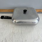 Vintage Sunbeam Controlled Heat Automatic Frypan Aluminum  Fp-12b Works Great