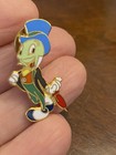Jiminy Cricket Disney Enameled Pin With Umbrella From Pinocchio 965