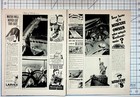 1937 Life Magazine Spread Statue Of Liberty New England High School Trip Vintage