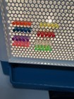Vtg Lite-brite Cube  Bright Light Tested   Working W  250  Bag Of Colorful Pegs