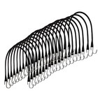 20  21  Tarp Tie Down Heavy Duty Rubber Bungee Strap Cords For D-rhino 8001014