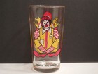 Mcdonald s Drinking Glass Decorated With Sitting Ronald Mcdonald   5 1 8  Tall